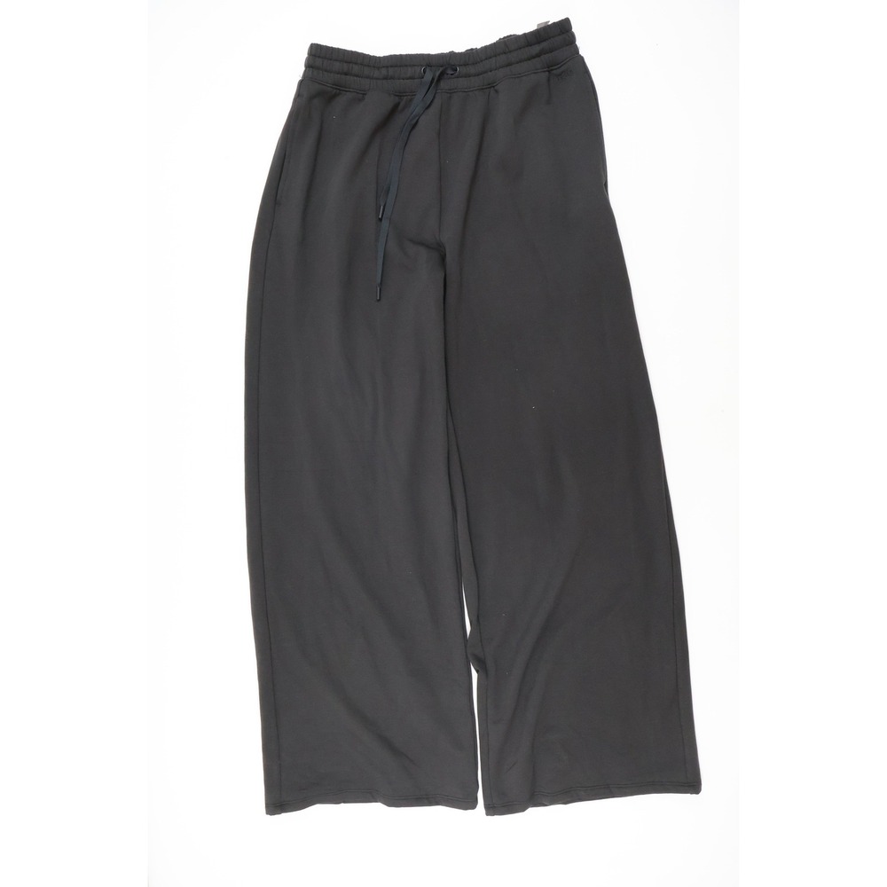 DSG So Soft High-Rise Wide Leg Sweatpant Black Solid Medium NWT